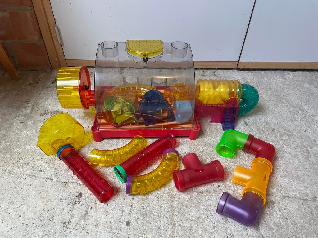 Hamsterkooi, Dieren en Toebehoren, Ophalen, Zo goed als nieuw