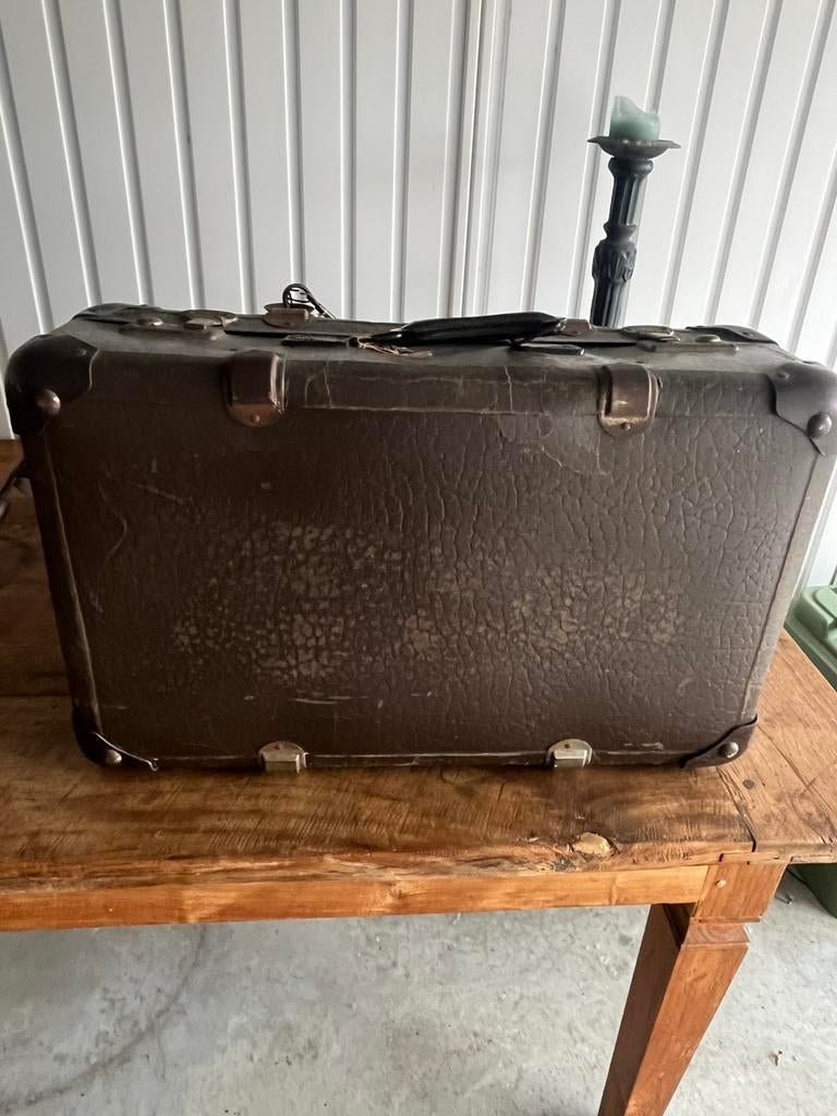 Valise ancienne Kloosterstraat Antwerp, Enlèvement, Comme neuf