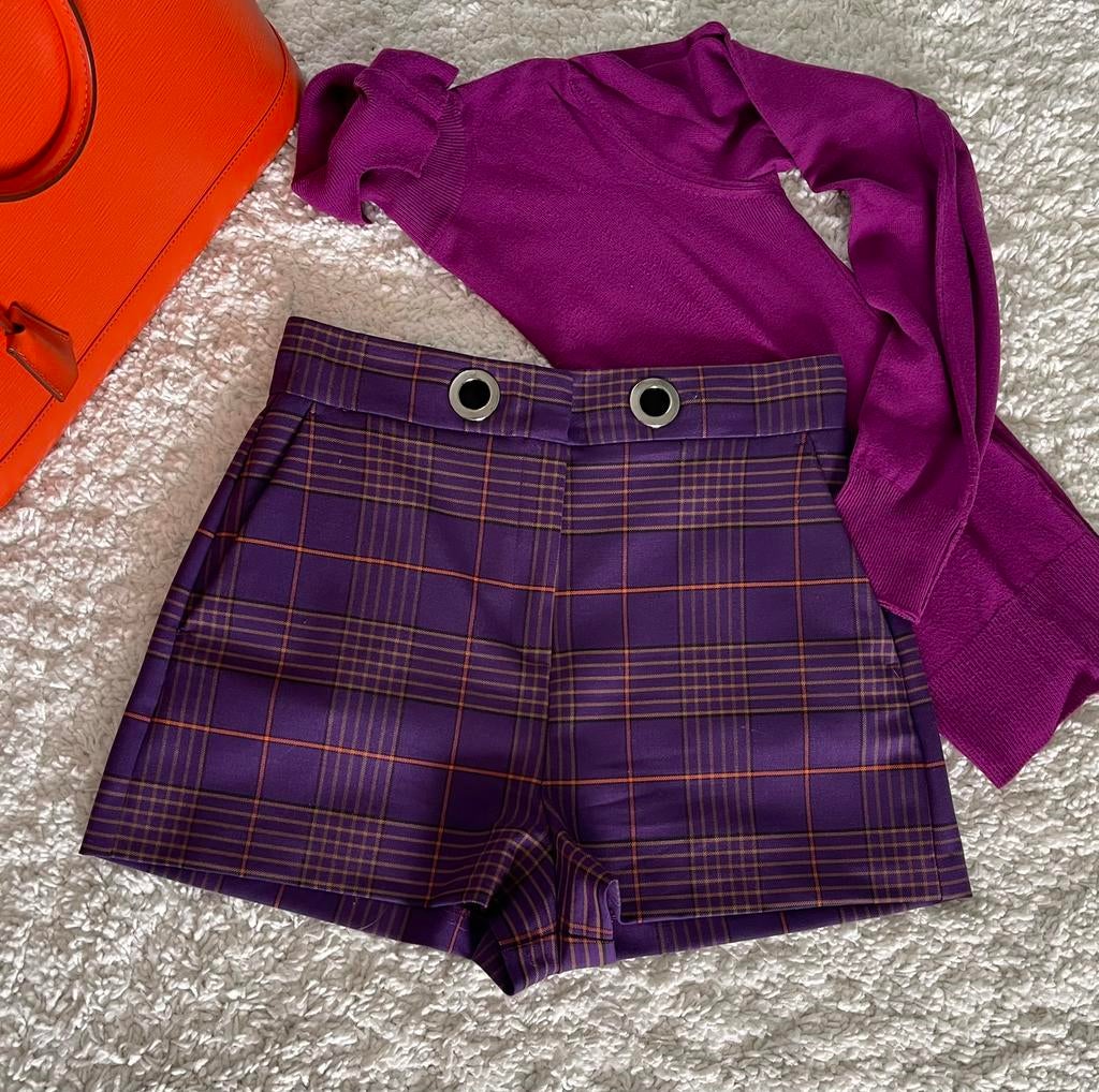 Short Pinko, Enlèvement ou Envoi, Taille 36 (S), Violet, Courts