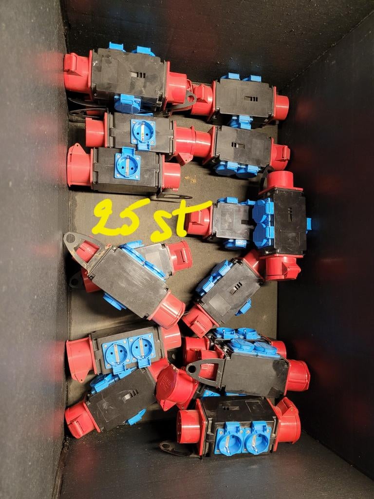 Aĺles van 380v kabels ,stekkers ,overgangen, Ophalen of Verzenden