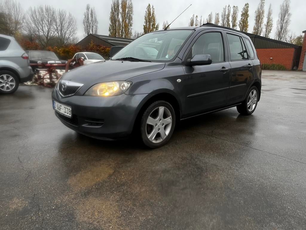 MAZDA 2 VAN 2005 BENZINE AUTOMAT AIRCO 118Dkm, Auto's, Mazda, Bedrijf, Te koop, ABS, Adaptieve lichten, Airbags, Airconditioning