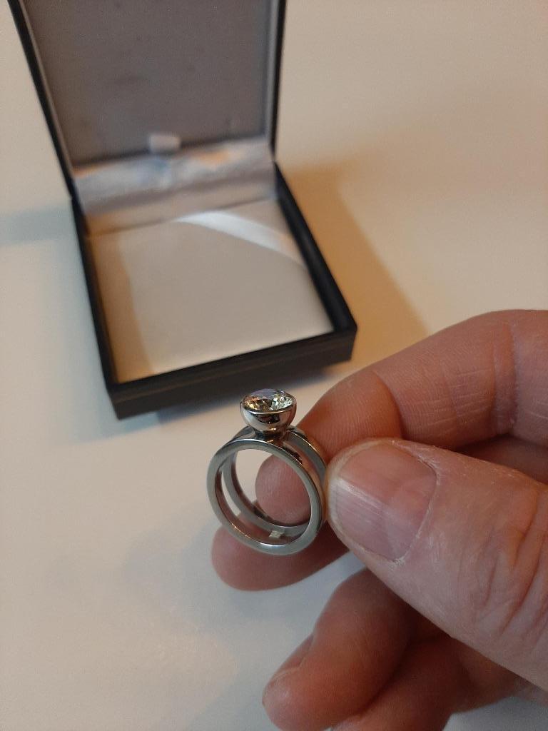 Bague, Bijoux, Sacs & Beauté, Bagues, Enlèvement, Utilisé, Argent, Autres matériaux