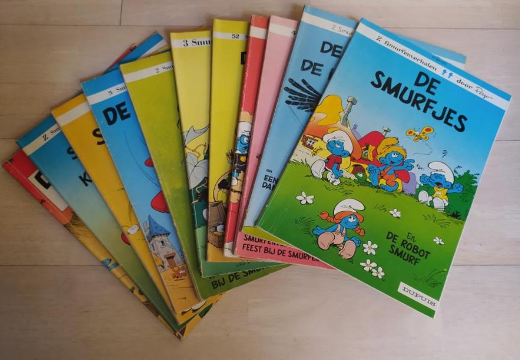 strips De Smurfen, Enlèvement ou Envoi