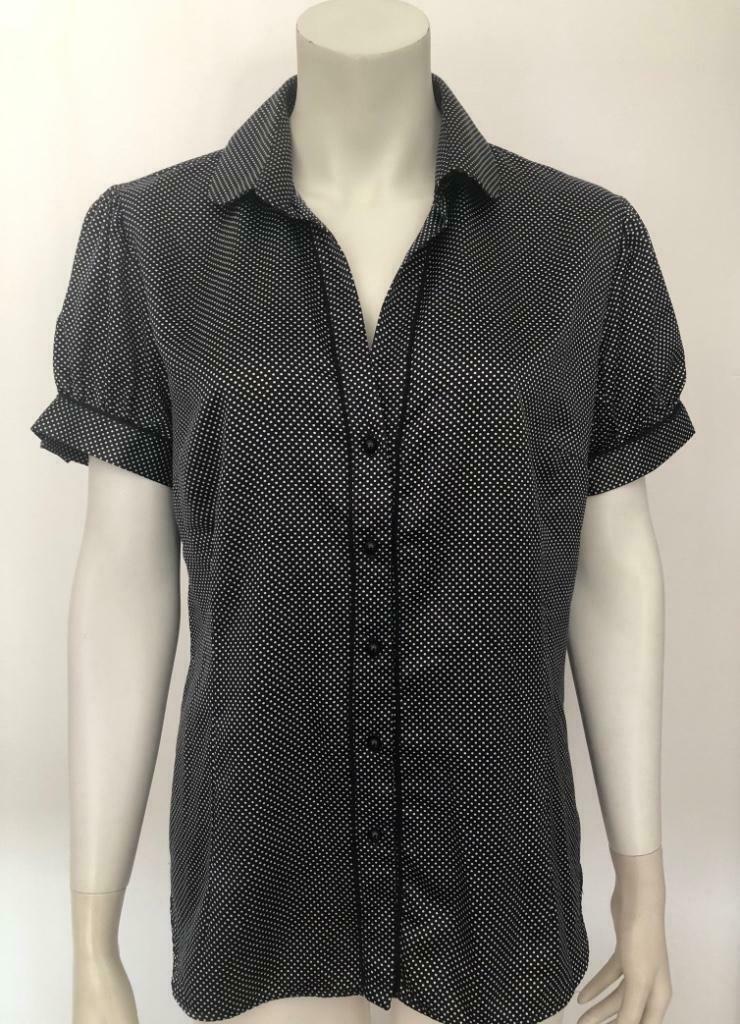 Blouse van Zara  -  XL, Verzenden, Zo goed als nieuw, Maat 42/44 (L), Zwart
