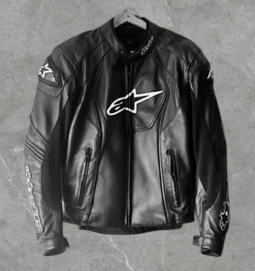 Veste en cuir Alpinestars EUR56, Enlèvement ou Envoi, Manteau | cuir, Alpinestars