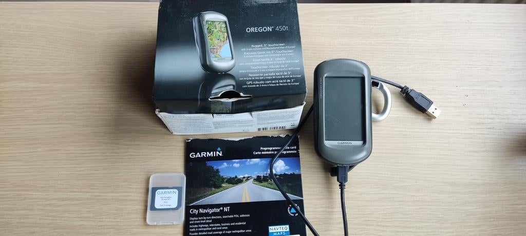 Garmin Oregon 450t, Ophalen of Verzenden, Zo goed als nieuw