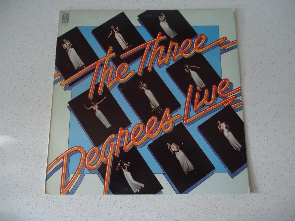 LP van "The Three Degrees" Live anno 1975., Enlèvement ou Envoi, Utilisé, 12 pouces, Soul, Nu Soul ou Neo Soul