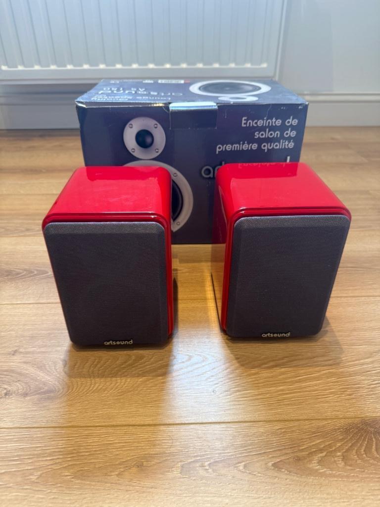 Artsound lounge speakers AS 150 Rood, Ophalen, Nieuw, 120 watt of meer