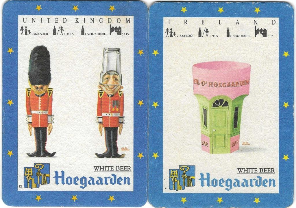 bierviltjes 12st Hoegaarden, Envoi