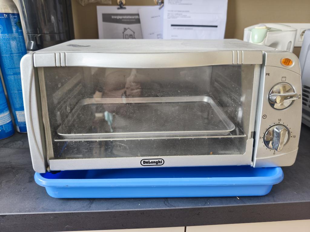 2 elektrische oventjes met grill:DeLonghi en Cuisinier, Ophalen, Gebruikt, Vrijstaand, Oven met grill