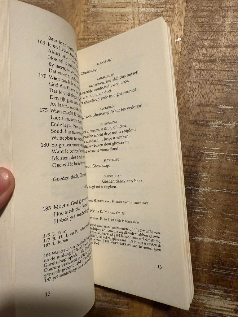 Den Spyeghel der salicheyt van Elckerlijc - klassieke galeri, Boeken, Ophalen of Verzenden, Gelezen, België