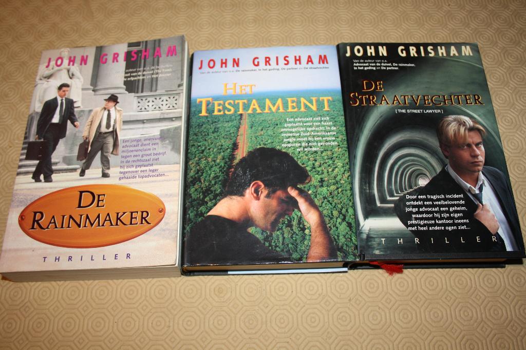Thrillerboeken van John Grisham, Ophalen, Gelezen, John Grisham