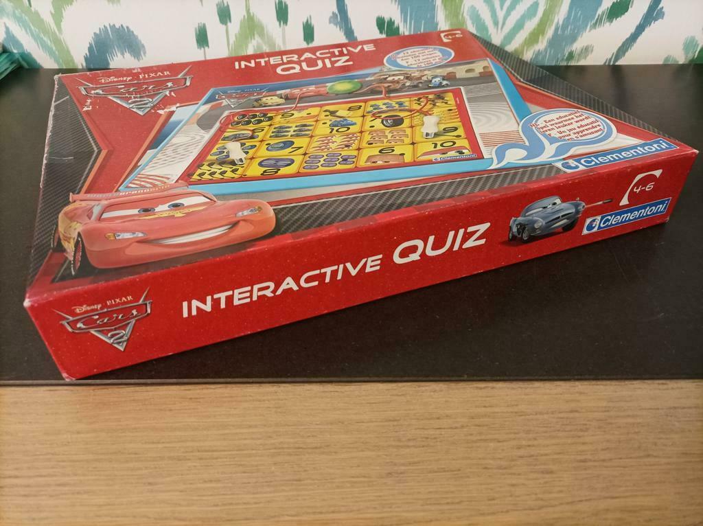 Cars interactive quiz (artikels van 1€=2 kopen 3de gratis), Hobby en Vrije tijd, Tekenen, Zo goed als nieuw, Ophalen of Verzenden