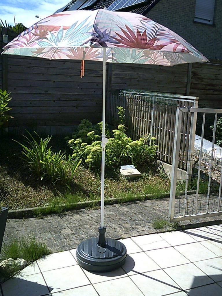 Parasol rose, Jardin & Terrasse, Enlèvement ou Envoi, Neuf, Inclinable