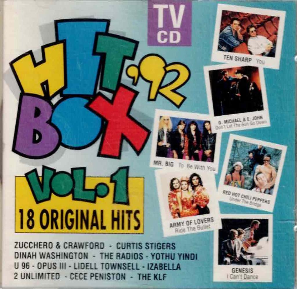 cd    -   Hitbox '92 Vol.1, Enlèvement ou Envoi