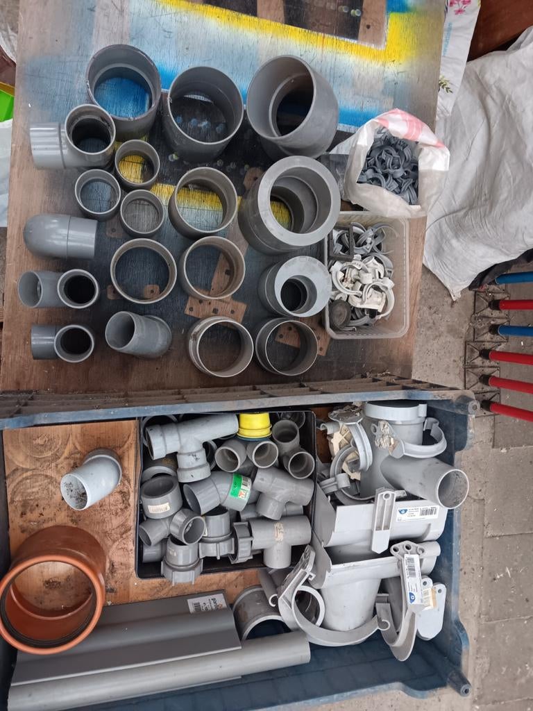 Pvc koppelingen, Ophalen, Zo goed als nieuw