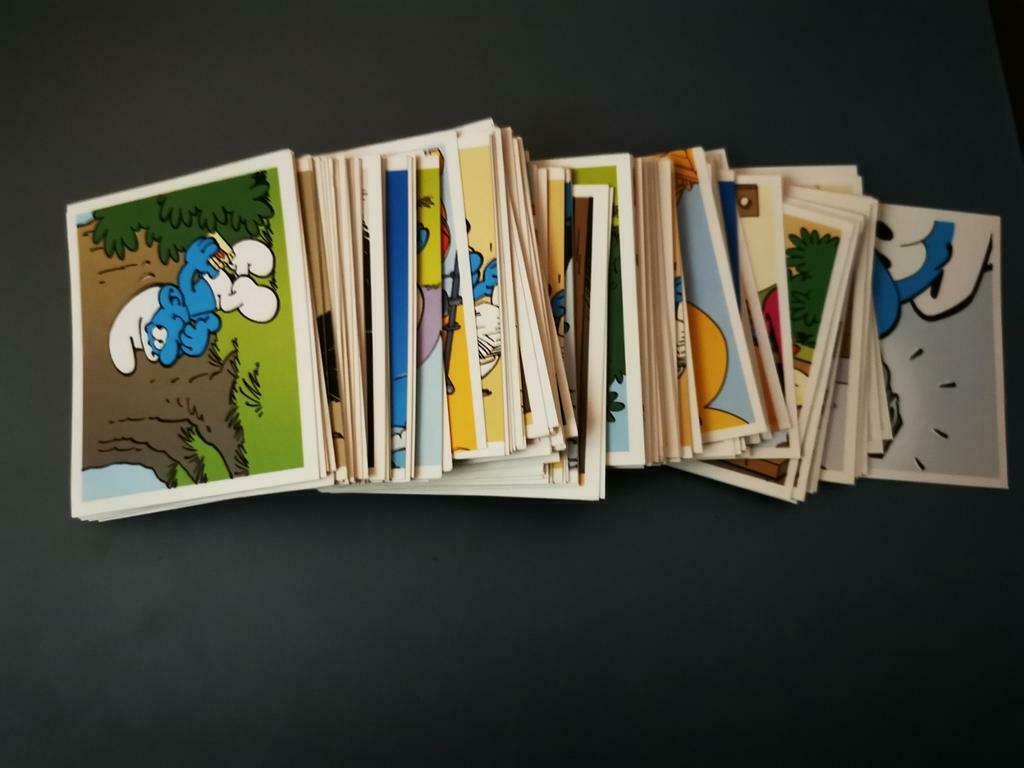Smurfen panini 170 stuks versie 2008, Ophalen of Verzenden, Zo goed als nieuw, Stickers en Plaatjes