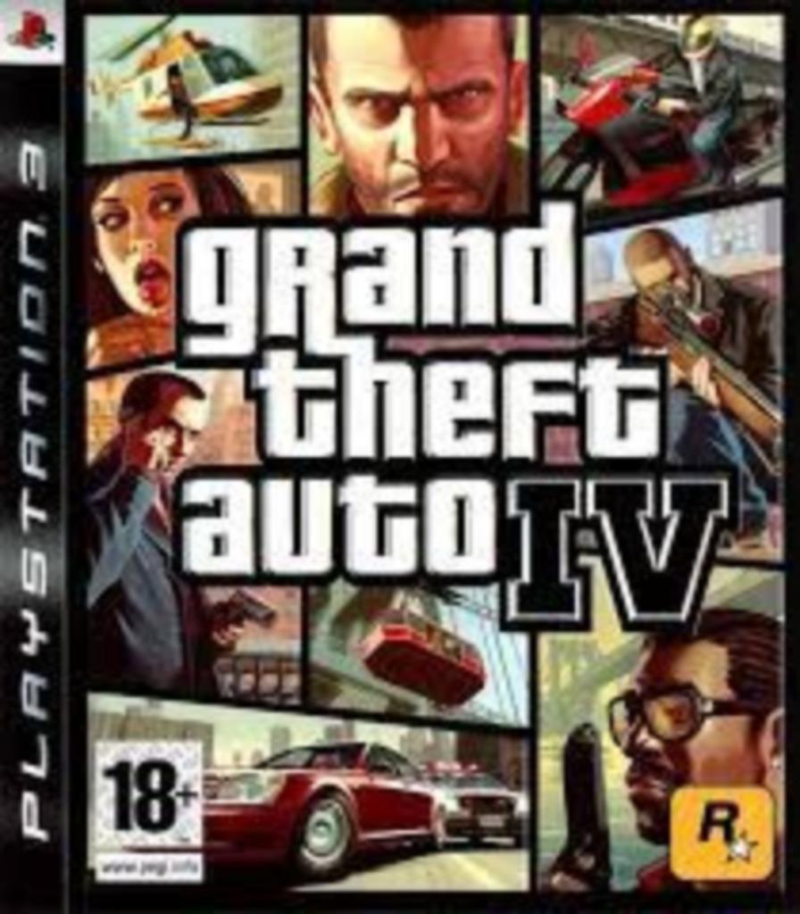 PS3 Grand Theft Auto 4-spel., Games en Spelcomputers, Avontuur en Actie, Vanaf 18 jaar, 1 speler, Ophalen of Verzenden
