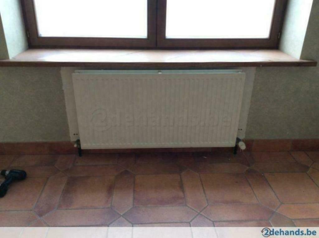 Witte radiator (22 x 1200 x 600), Doe-het-zelf en Bouw, Ophalen, 30 tot 80 cm, Gebruikt, Radiator