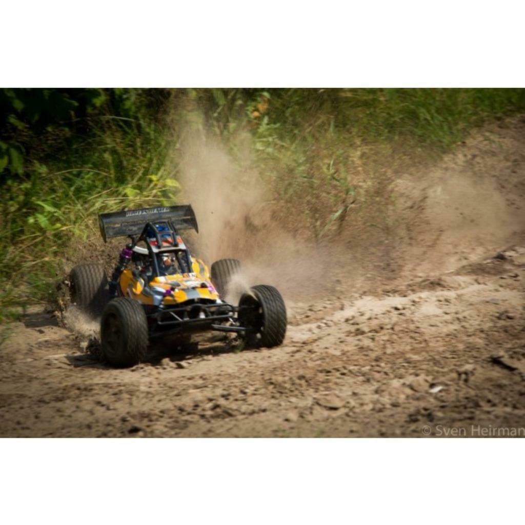 Grote 2-WD Benzine Buggy. 80 km/h Schaal 1:5. 2.4 GHz..RTR, Hobby en Vrije tijd, Ophalen of Verzenden, Nieuw, Benzine, RTR (Ready to Run)