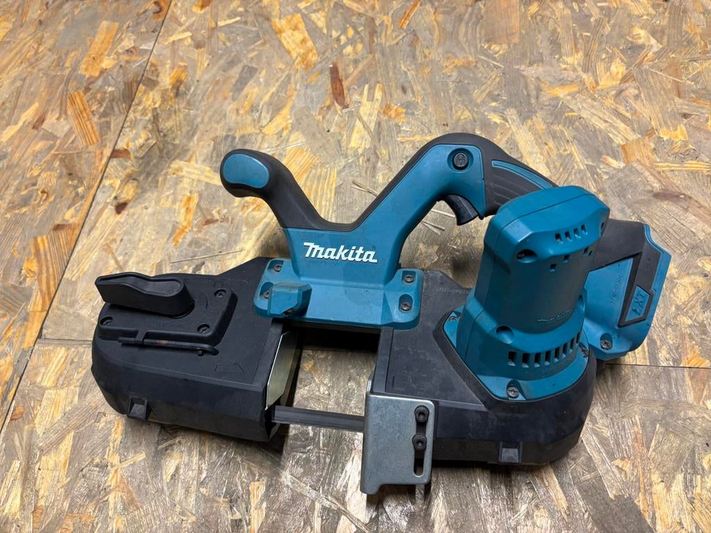 Makita bandzaag DPB181 18v zaagmachine lintzaag, Enlèvement, Comme neuf, Scie à ruban