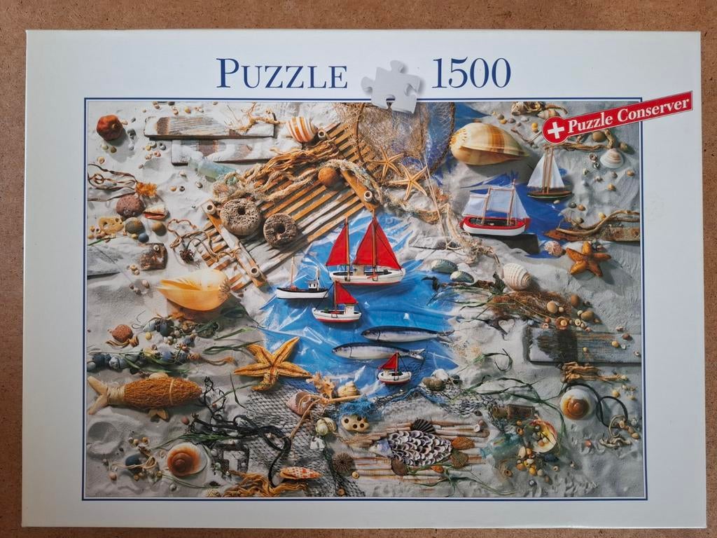 Blatz puzzel zeeimpressies - 1500 stuks, Ophalen of Verzenden