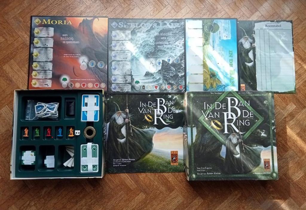 999 games: In de ban van de ring: Het bordspel, Hobby en Vrije tijd, Een of twee spelers, Ophalen of Verzenden, Zo goed als nieuw