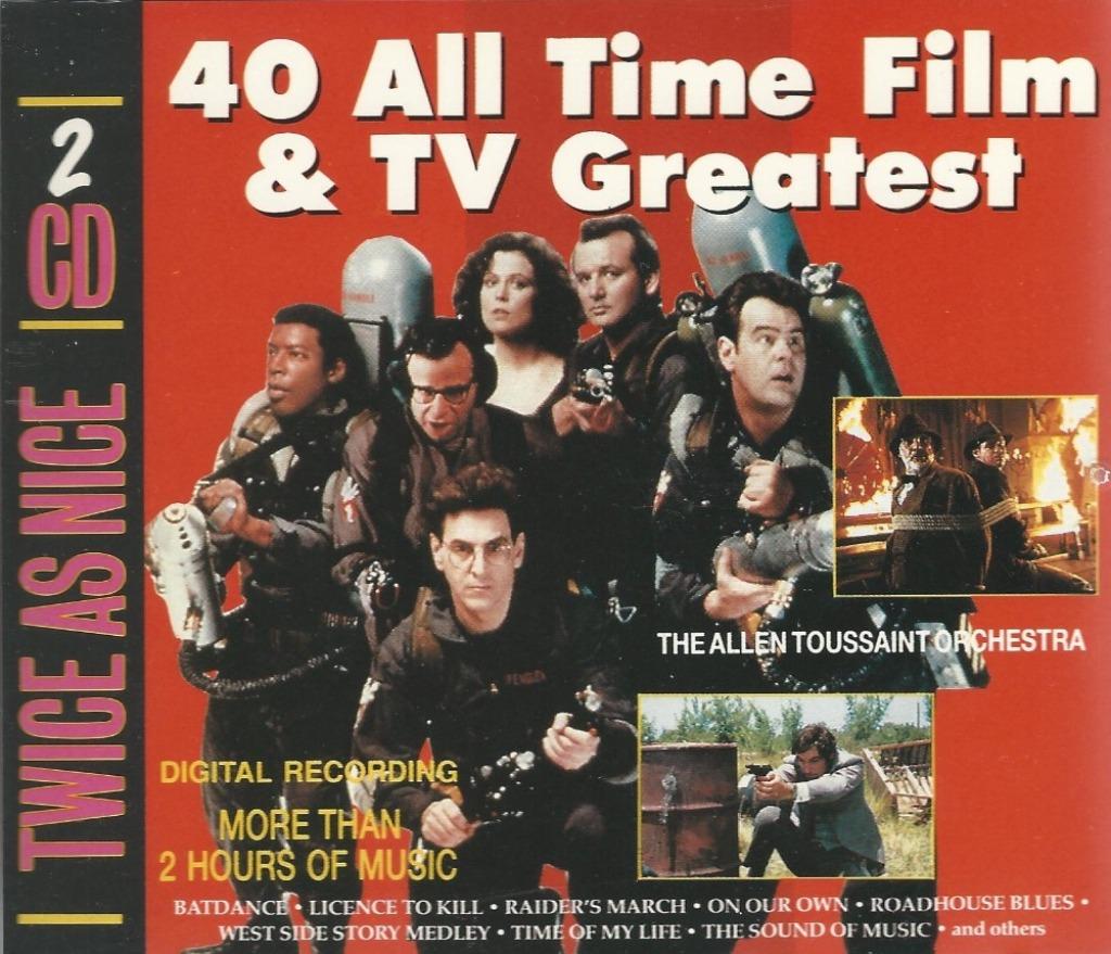 2CD-BOX * ALLEN TOUSSAINT - 40 ALL TIME FILM & TV GREATEST, Ophalen of Verzenden, Zo goed als nieuw