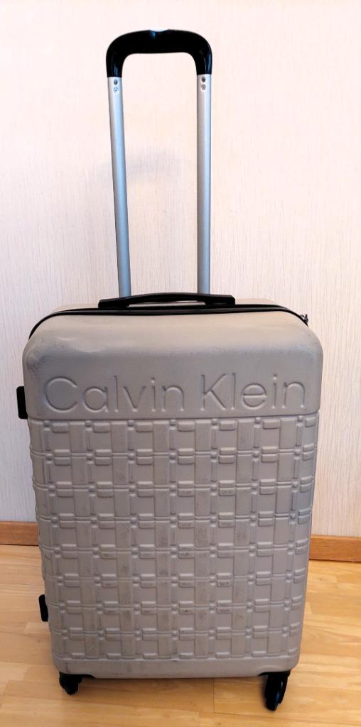 Valise Kalvin Klein 4 roues 64 cm H, 43 cm L, 26 D, 35 à 45 cm, Enlèvement ou Envoi, Roulettes, Plastique dur