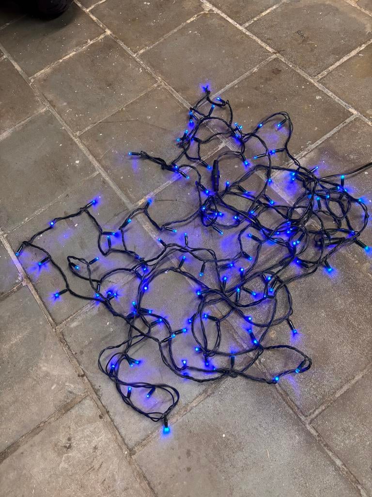 Guirlande lumineuse bleue pour extérieur, Divers, Enlèvement, Comme neuf