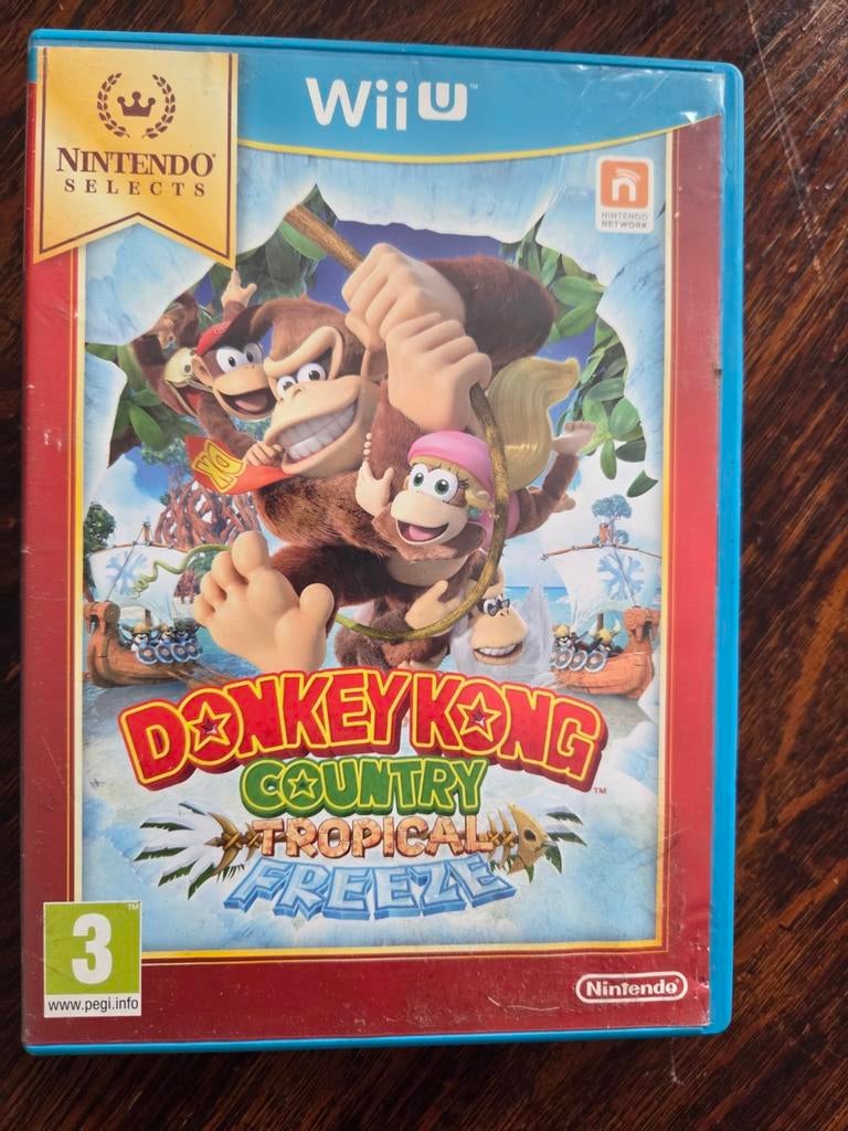 DONKEY KONG COUNTRY TROPICAL FREEZE WII, Ophalen of Verzenden, Gebruikt