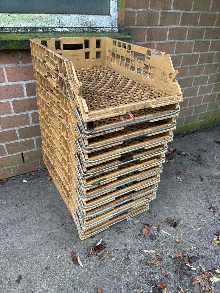 Broodmanden stapelbaar, Ophalen, Gebruikt, Bak of Kist