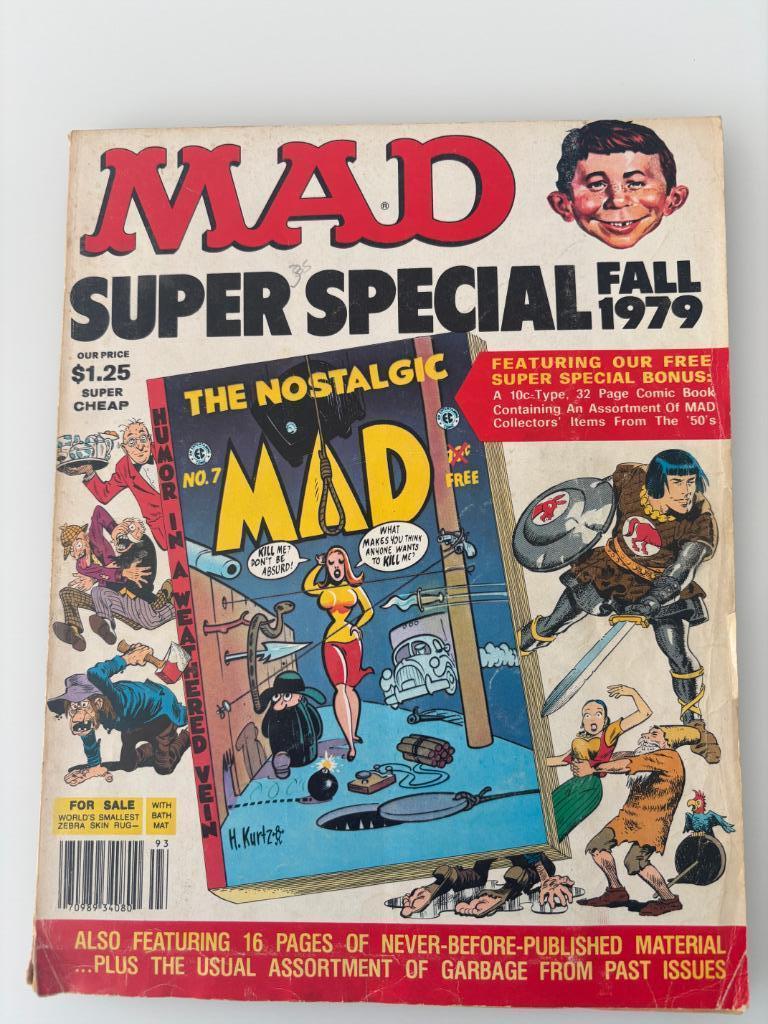 Mad Super Special Fall 1979  with Insert intact, Amerika, Ophalen of Verzenden, Mad, Gelezen