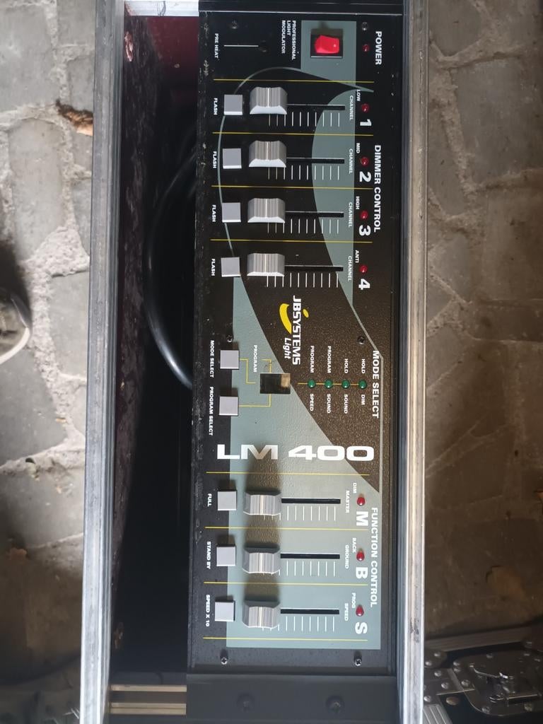 JB systems lichtsturing met hartingkabel in flightcase, Muziek en Instrumenten, Ophalen