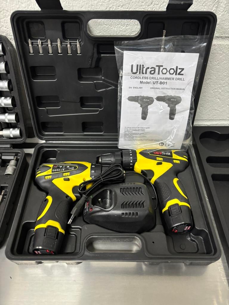 Nieuw Ultratoolz UT-D01 klopboormachine set, Ophalen of Verzenden, Nieuw