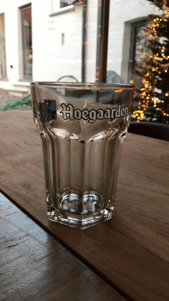 HOEGAARDEN glas 0,5 liter, Verzamelen, Ophalen of Verzenden, Gebruikt