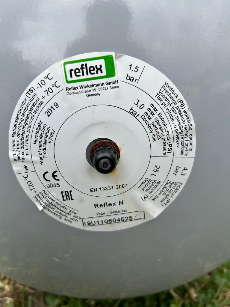Expansievat boiler 25 liter, Doe-het-zelf en Bouw, Chauffageketels en Boilers, Ophalen, Gebruikt, 20 tot 100 liter, Boiler