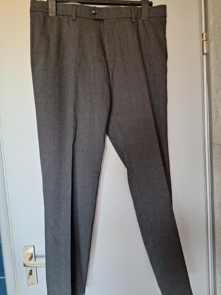 Zilton, grijze broek, wol, polyester, elastaan, wol, polyest, Kleding | Heren, Broeken en Pantalons, Ophalen, Maat 52/54 (L), Zilton comfort