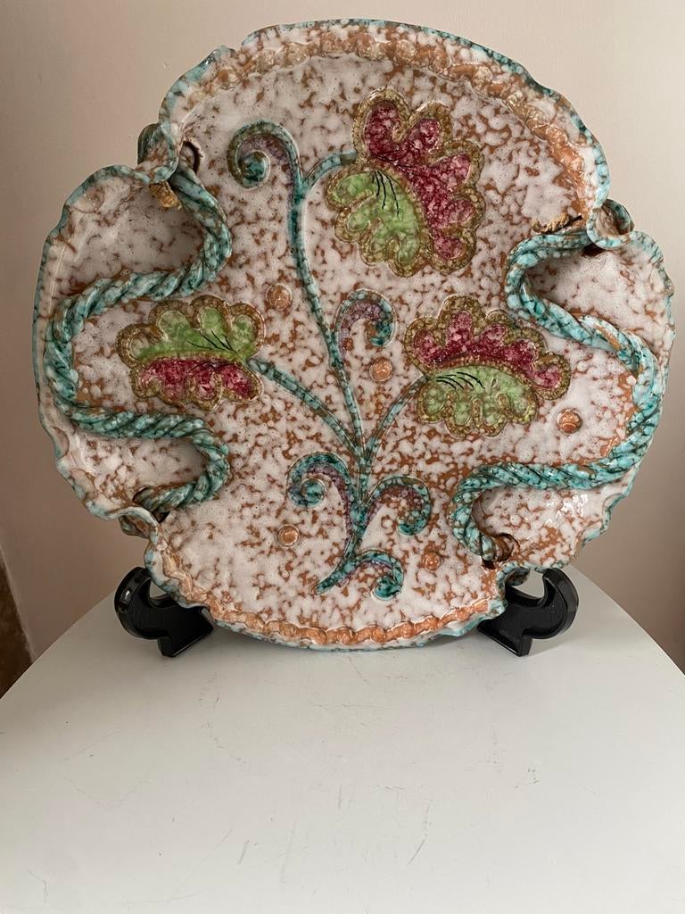 Assiette murale vintage italienne Fratelli Fanciullacci, Enlèvement ou Envoi