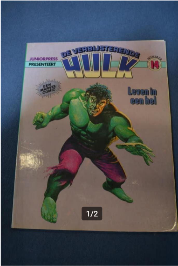 OUDE COMICS / STRIPS HULK MARVEL, Boeken, Strips | Comics, Meerdere comics, Ophalen of Verzenden, Gelezen, Amerika