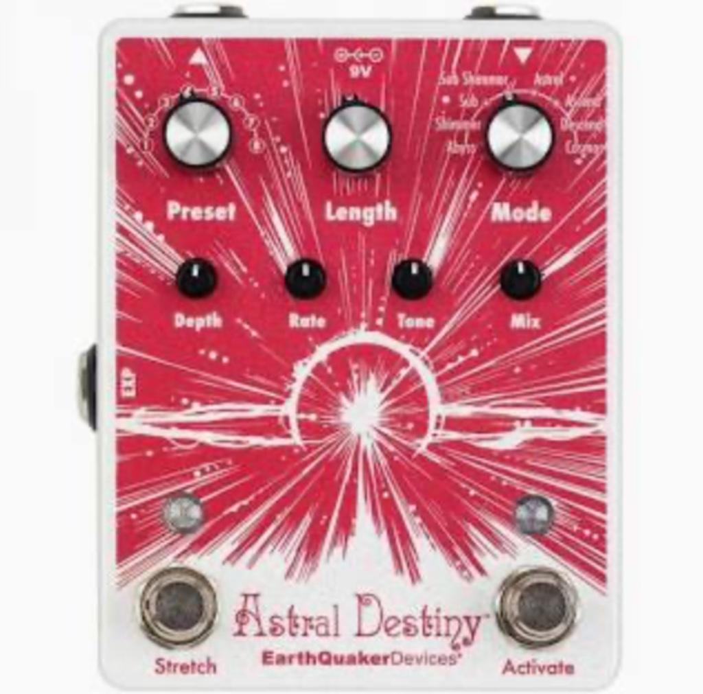 EarthQuaker Devices Astral Destiny (avec boite / met doos), Muziek en Instrumenten, Ophalen, Zo goed als nieuw, Multi-effect