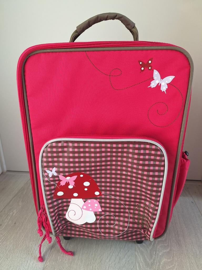 Trolley Lässig roze, Ophalen of Verzenden, Zo goed als nieuw, Roze, Wieltjes