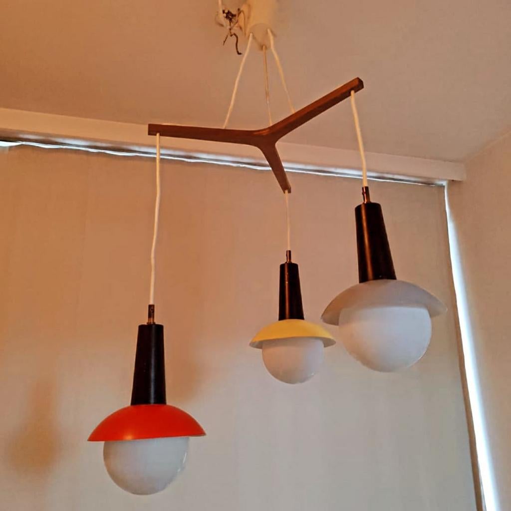 Lustre suspension Vintage Philips 1950's, Enlèvement, Comme neuf