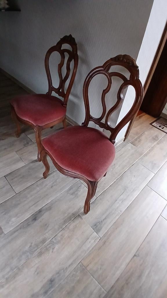 2 chaises anciennes., Enlèvement