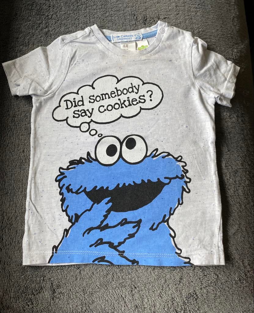 12 t-shirts met korte mouwen - maat 80, Kinderen en Baby's, Ophalen of Verzenden, Zo goed als nieuw, Jongetje of Meisje, Shirtje of Longsleeve