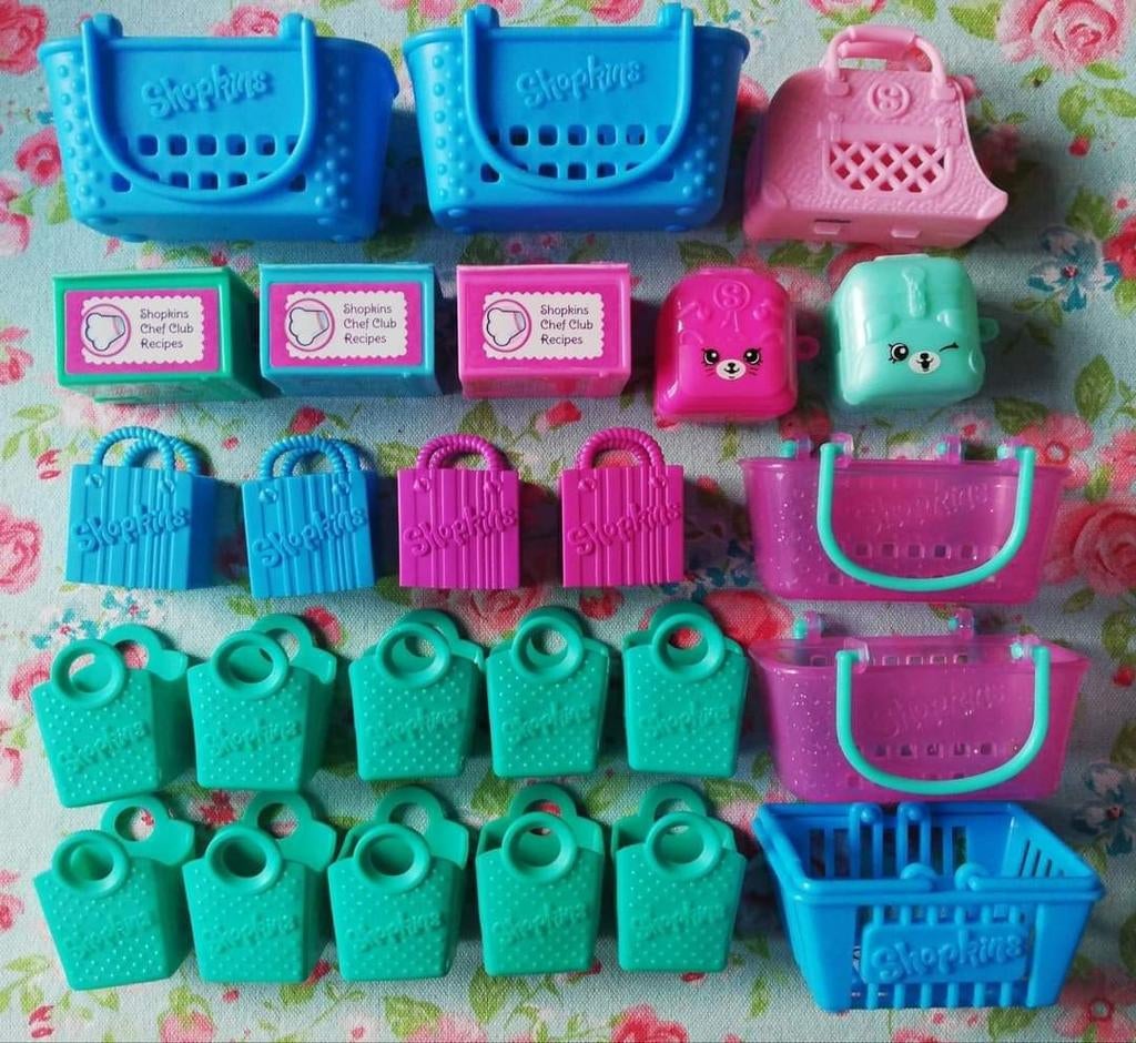 Shopkins opbergtasjes en -mandjes, Ophalen of Verzenden, Zo goed als nieuw, Ontdekken