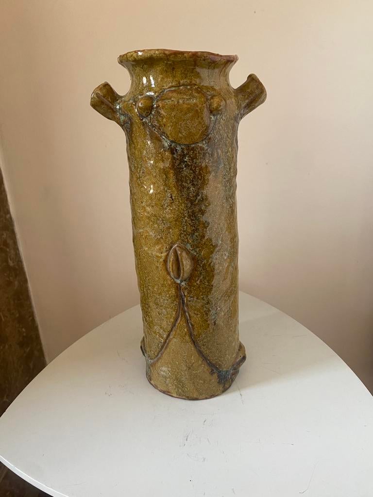 Vase brutaliste vintage, Enlèvement ou Envoi