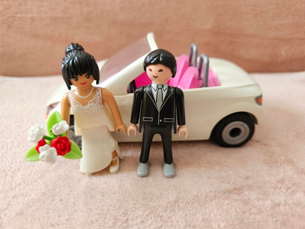 Playmobil  - voiture avec mariés, Enlèvement ou Envoi, Comme neuf