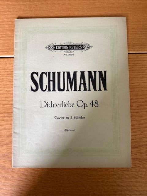 Robert Schumann – Dichterliebe, Op. 48, Gebruikt, Klassiek, Ophalen of Verzenden, Artiest of Componist