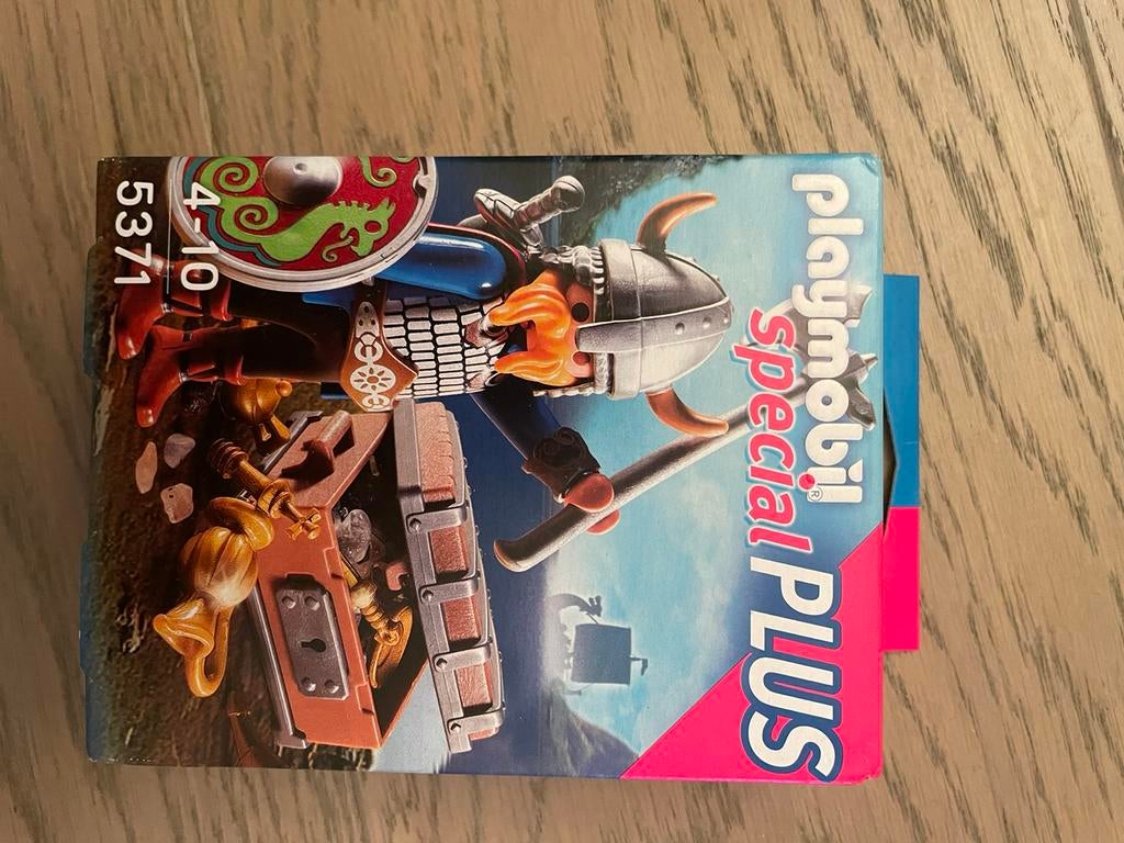 Playmobil 5371 viking met schat, Kinderen en Baby's, Speelgoed | Playmobil, Ophalen of Verzenden, Nieuw